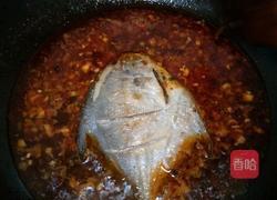 豆瓣酱烧平鱼的做法图解8