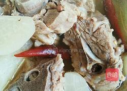 羊蝎子炖萝卜的做法图解13