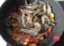 香辣干锅虾的做法图解7