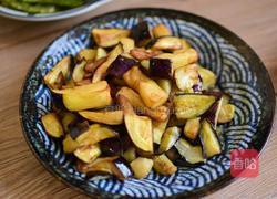 干煸豆角茄子的做法图解4
