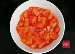 猪肝番茄面线 (宝宝辅食）的做法图解3