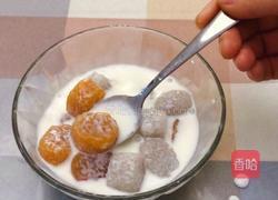 粤式甜品－牛奶双色芋圆的做法图解11