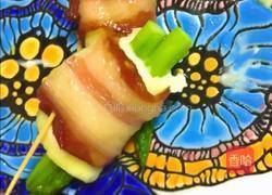 芦笋芝士培根卷的做法图解11