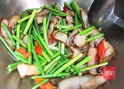 四川—蒜苔炒腊肉的做法图解9