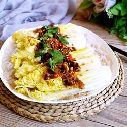 蒜蓉粉丝蒸娃娃菜的做法[图]