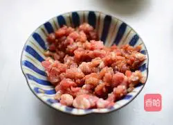 Illustration of how to make fried edamame with minced meat 2