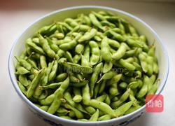 香辣煮毛豆的做法图解1