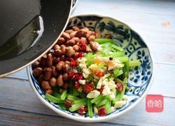 凉拌芹菜花生米的做法图解6