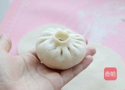 韭菜鸡蛋素包子的做法图解7