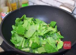香菇炒小白菜的做法图解5