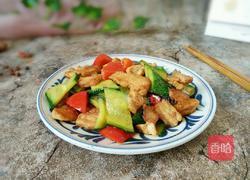 黄瓜炒肉的做法图解7