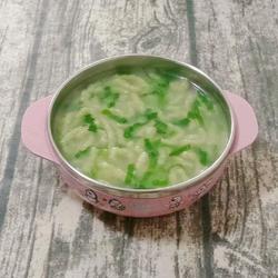 豌豆猪肉面线 (宝宝辅食）的做法[图]