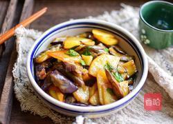 酱汁土豆茄子的做法图解8