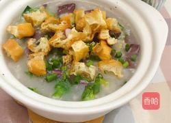 粤式-猪红生菜粥的做法图解11