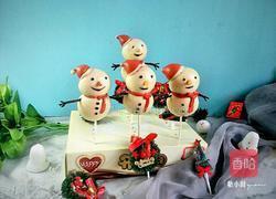 雪人棒棒糖馒头的做法图解20