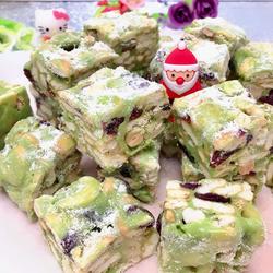 抹茶雪花酥的做法[图]