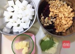 抹茶雪花酥的做法图解2