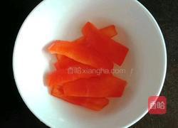 甜椒猪肉面线 (宝宝辅食)的做法图解1