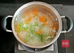 鸡肉米片汤 (宝宝辅食)的做法图解11