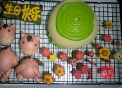 小马蛋糕造型馒头的做法图解31