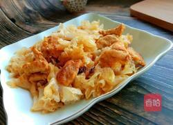 银耳炒肉的做法图解6