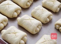 牛奶面包卷(中种法)的做法图解10