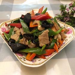 双椒木耳炒肉的做法[图]