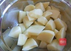 张家口特色菜 土豆熬金瓜的做法图解4