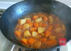 张家口特色菜 土豆熬金瓜的做法图解13