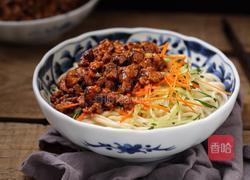 香菇肉酱拌面的做法图解12