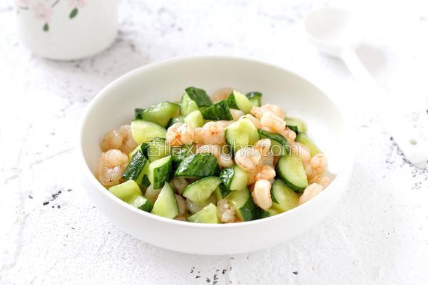 黄瓜炒虾仁
