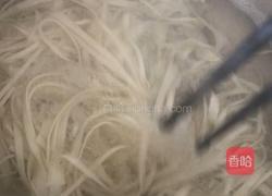 炒寿面的做法图解3