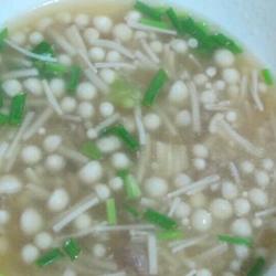 金针菇肉丝汤的做法[图]