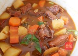 土豆烧牛腩的做法图解8