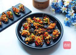 蛋黄烤海虹的做法图解10