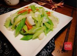 百合炒西芹的做法图解17