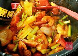 素食干锅虾的做法图解11