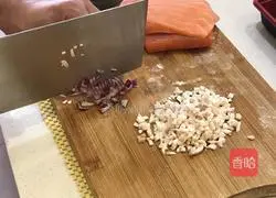 Illustration of how to make pan-fried salmon 2