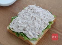 金枪鱼奶酪三明治的做法图解6
