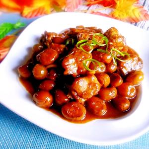 话梅栗子烧小排