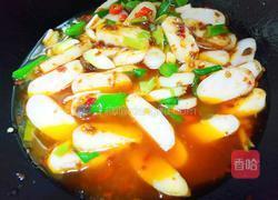 白菜辣炒年糕的做法图解9
