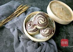 双色年轮馒头卷的做法图解16