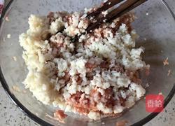 白萝卜丸子汤的做法图解3