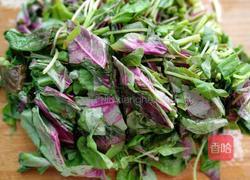 素炒红苋菜的做法图解2