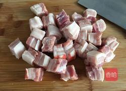 ＃东北＃五花肉炖海带扣的做法图解4