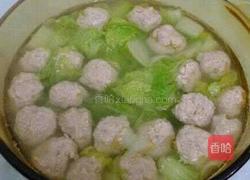 砂锅清串丸子炖菜的做法图解1