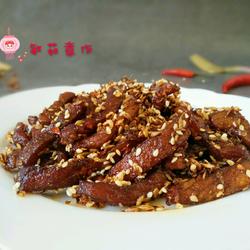 麻辣孜然猪肉干的做法[图]