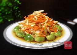 绿蒜胡萝卜白菜丝的做法图解7