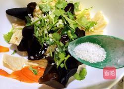 腐竹拌木耳的做法图解11