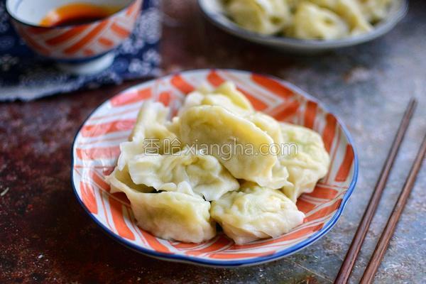 角瓜鸡蛋水饺